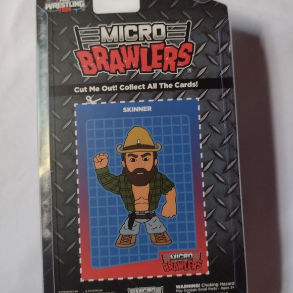 “Skinner Micro Brawler Pro Wrestling Crate August 2023 WWF WWE NEW Steve Keirn - Picture 2 of 2